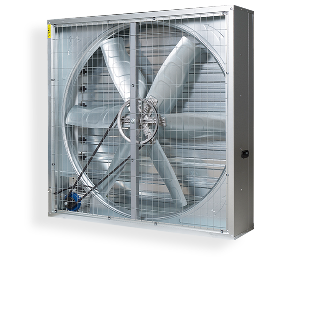 Galvaniseret plade undertryksventilator